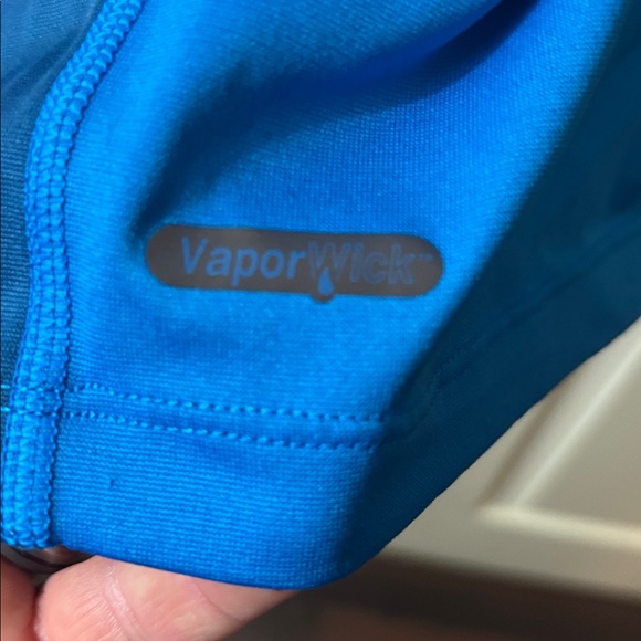 The North Face Men's Two-Tone Blue Tee - Picture 2 of 9